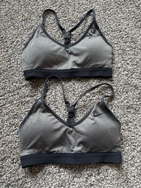 Nike Indy Racerback Sports Bras Lot of 2 Sz S